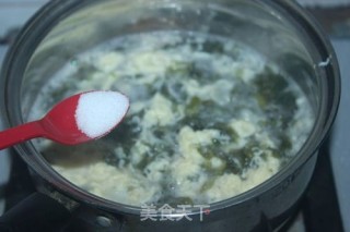 #鸡蛋#虾皮紫菜蛋汤的做法步骤：6