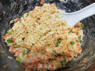 胡萝卜鸡蛋米饭饼的做法步骤：5