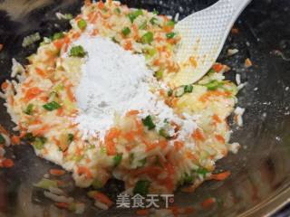 胡萝卜鸡蛋米饭饼的做法步骤：4