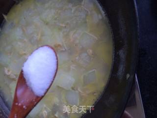 冬瓜虾皮汤的做法步骤：7