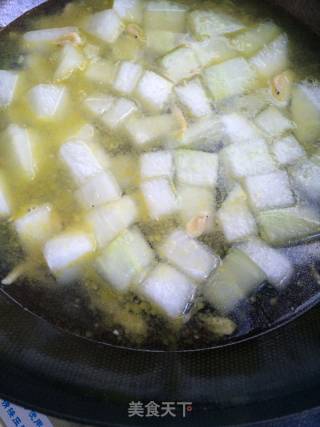 冬瓜虾皮汤的做法步骤：6