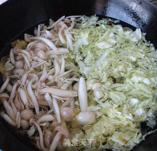 蘑菇白菜面汤的做法步骤：5