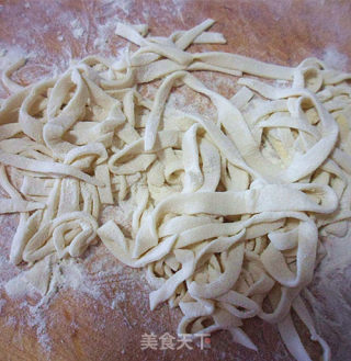 蘑菇白菜面汤的做法步骤：6