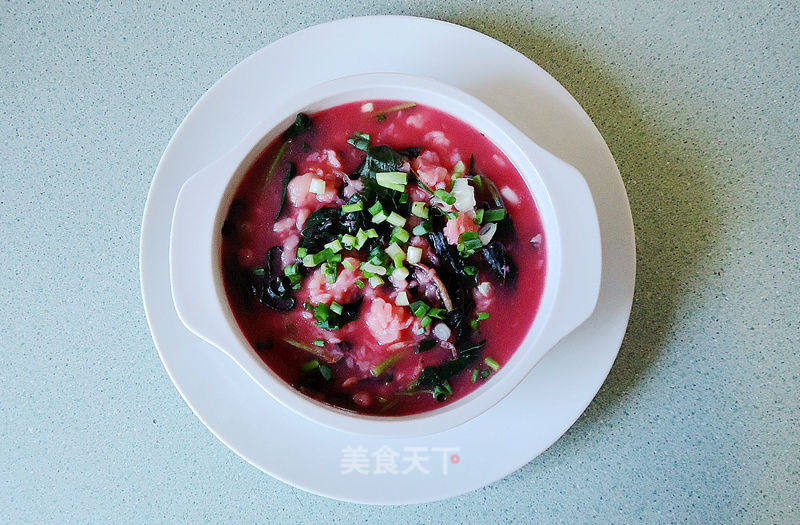 虾皮苋菜面疙瘩汤的做法