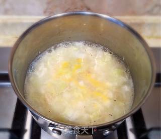 养身小米菜粥的做法步骤：3