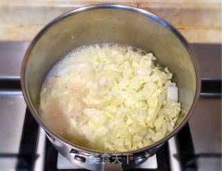 养身小米菜粥的做法步骤：2