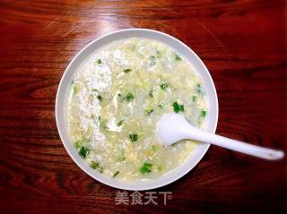 养身小米菜粥的做法步骤：6