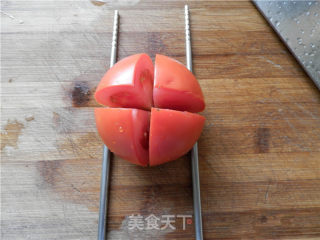 莲花番茄的做法步骤：1
