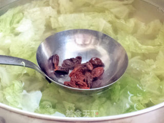 【天津】白菜虾皮汤的做法步骤：7