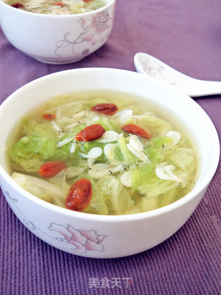 【天津】白菜虾皮汤的做法步骤：8