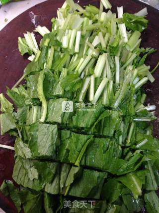 小白菜玉米团子的做法步骤：6