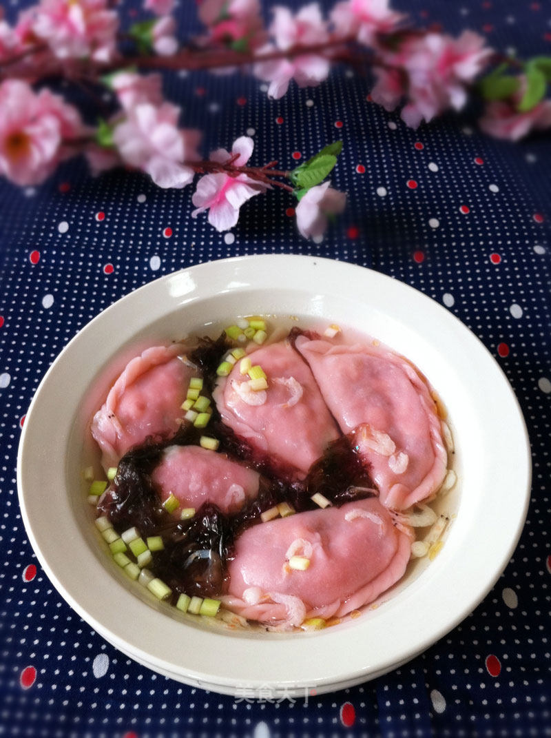 紫菜虾皮饺子馄饨的做法