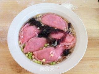 紫菜虾皮饺子馄饨的做法步骤：11