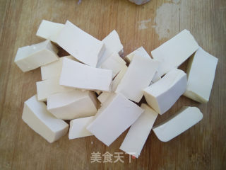 虾仁烧豆腐的做法步骤：3