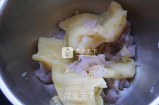 土豆虾泥饼的做法步骤：6