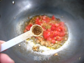养护你的胃——西红柿鲜味疙瘩汤的做法步骤：8