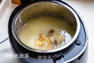 藜麦鲍鱼粥的做法步骤：7