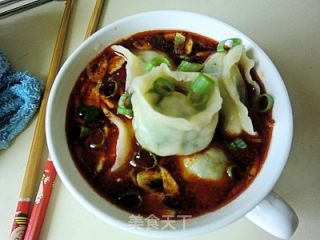 酸汤素水饺的做法步骤：10