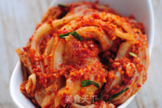 【韩式辣白菜】下饭绝佳 美味不分国界的做法步骤：11
