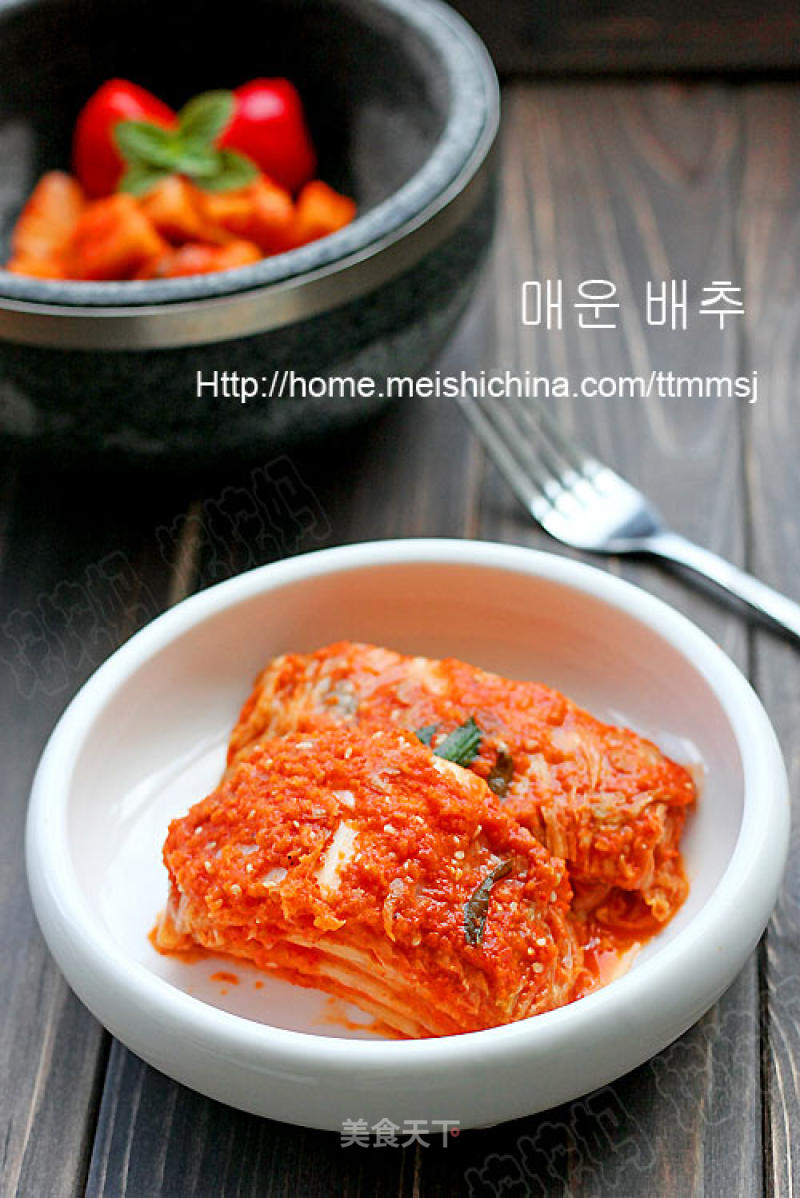 韩国美食中最受中国人喜爱的一味 韩式辣白菜的做法