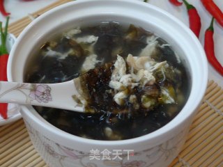 紫菜虾皮鸡蛋汤的做法步骤：8