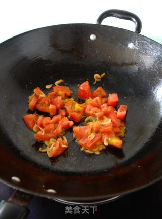 番茄蛋花汤的做法步骤：5