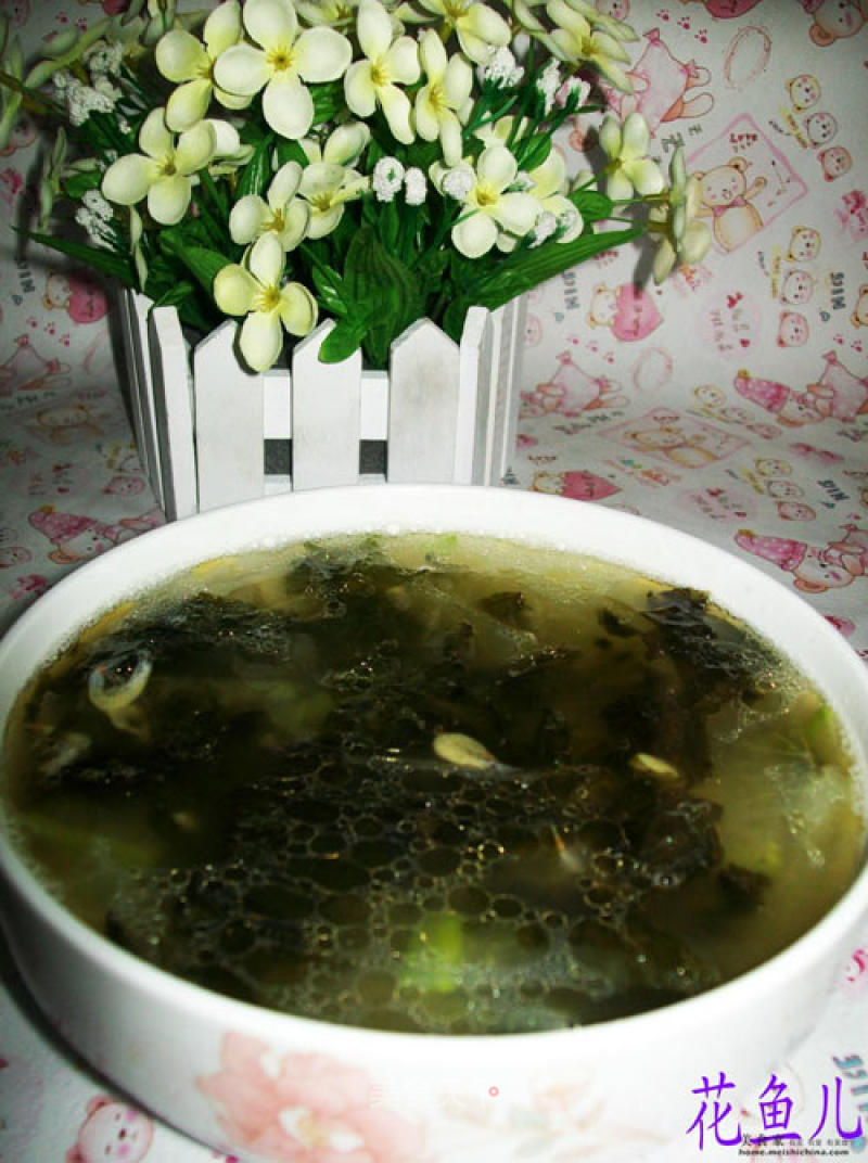 紫菜虾皮冬瓜汤的做法