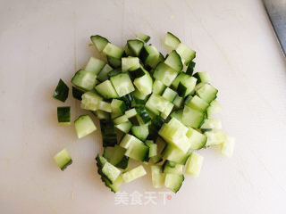 虾仁蔬菜焗饭的做法步骤：6