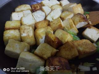 虾仁豆腐的做法步骤：5