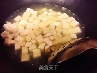 虾仁烩豆腐的做法步骤：7