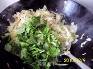 油豆腐炒包菜的做法步骤：9