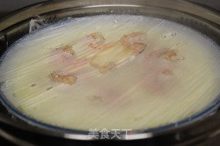 玉子豆腐虾仁鸡蛋羹的做法步骤：10