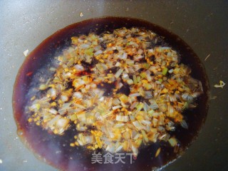 火龙果虾仁肠粉的做法步骤：10