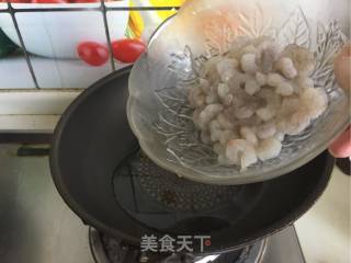 蛋黄虾仁豆腐的做法步骤：7