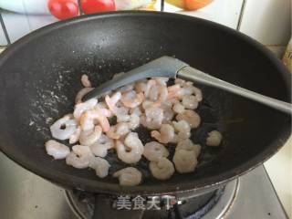 蛋黄虾仁豆腐的做法步骤：8
