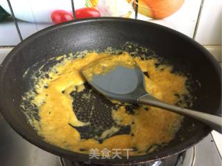 蛋黄虾仁豆腐的做法步骤：9