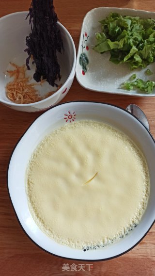 紫菜蛋羹汤的做法步骤：2