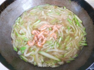 虾皮瓠子粉丝汤的做法步骤：7