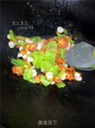 【四川】虾仁笋片的做法步骤：8