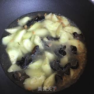 黄瓜木耳虾皮汤的做法步骤：8