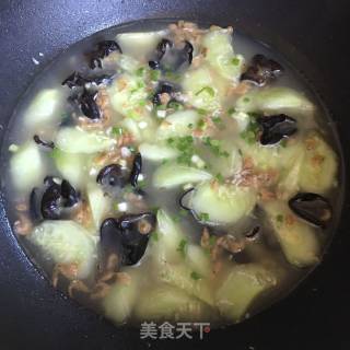 黄瓜木耳虾皮汤的做法步骤：10
