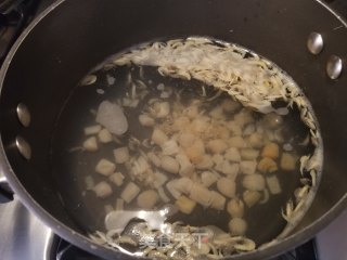 干贝节瓜蛋花汤的做法步骤：6