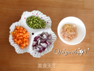 【河北】虾味杂蔬的做法步骤：2