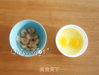 【山西】虾仁鸡蛋羹的做法步骤：2