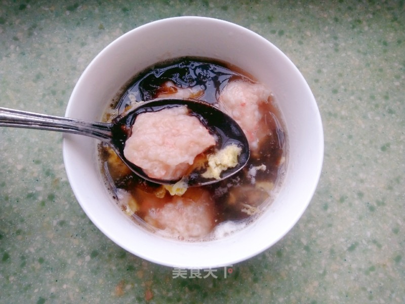 紫菜虾丸汤的做法
