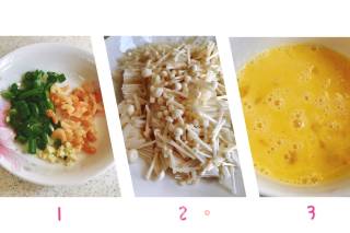 金针菇蛋花汤（宝宝的营养汤）的做法步骤：1