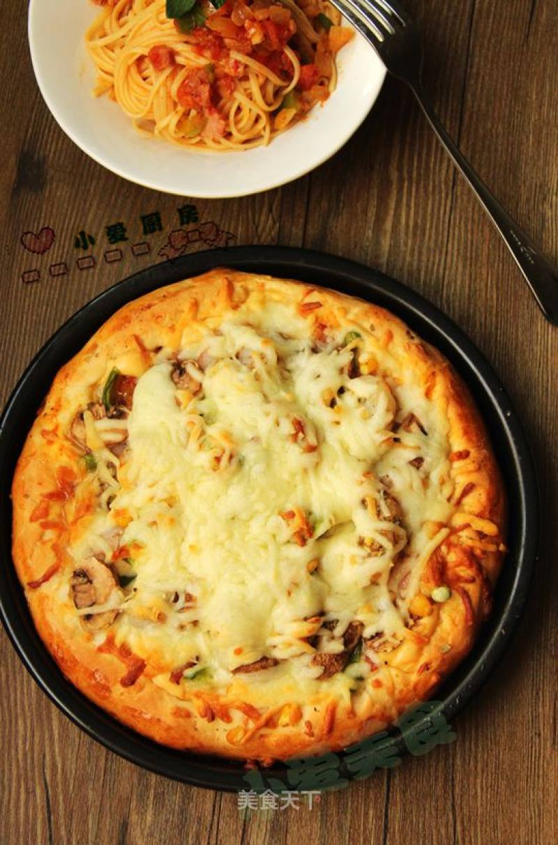 #柏翠大赛#芝心披萨的做法