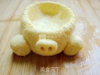 #ACA烘焙明星大赛#金猪送福的做法步骤：10