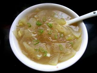 虾皮冬瓜粉丝汤的做法步骤：10