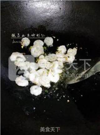 【金玉满堂】豌豆玉米炒虾仁的做法步骤：8